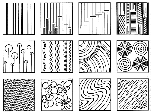 Suggwstions for engraving excersises - Engraving methods and techniques