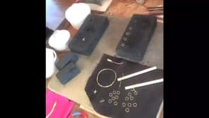 Making a 22 karat gold quadruple link neck chain #2
