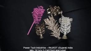 Advertising for Indian made gold casting machine