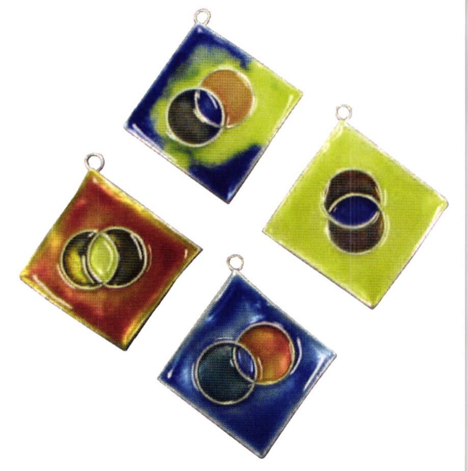 Intro to Enameling: Cloisonne Pendant