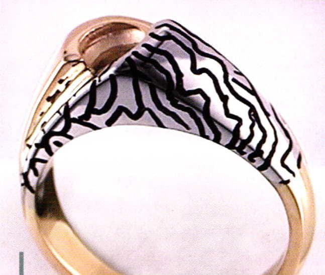 Laser Mokume Gane