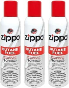 Zippo butane refills