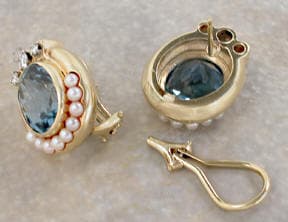 Repairing an Omega Earring Clip