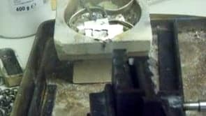 Melting Sterling Silver For Cut n Spray.com