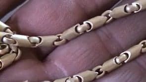 Gold Tubular Chain