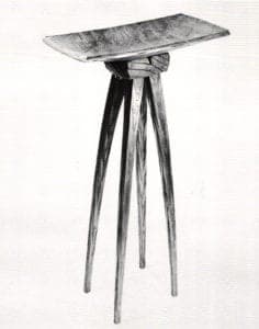 Damascus and Pattern Welding - David Secrest, Dish on Legs
