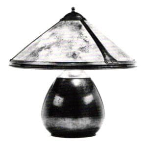 Dirk Van Erp Studio, Lamp