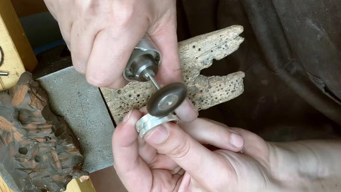 Filing, Sanding and Buffing: Using Flex Shaft Machine