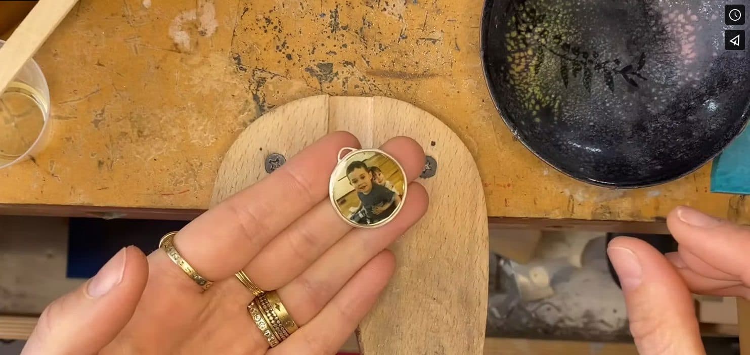 How to Make a Picture Frame Pendant