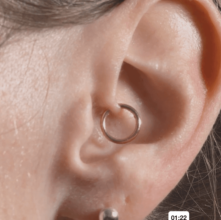 How to Make Open Huggie Hoop Earrings